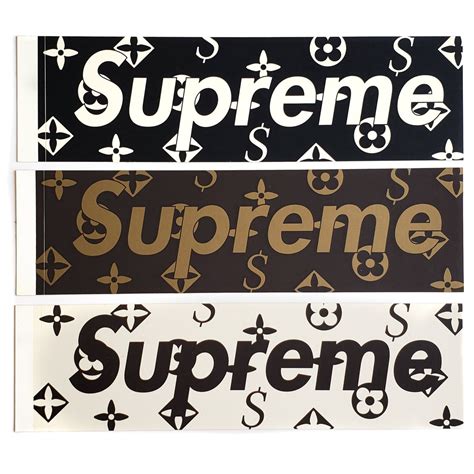 louis vuitton stickers and supreme collab cheap|louis vuitton stickers.